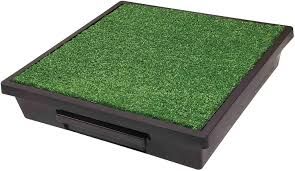 PetSafe — Artificial Grass Potty Pad 3 Layer Puppy Loo Trainer Mat Dog Toilet Turf System Indoor Outdoor Home Training Asset