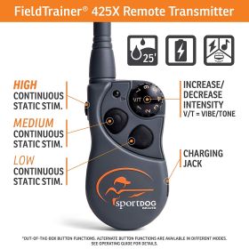 SportDog FieldTrainer 425X Training Collar System Multi Level 500 Yards