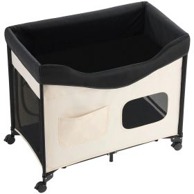 VEVOR Dog Car Seat Booster Bed Safe Travel Sofa Waterproof Removable Cover Adjustable Seat Belt Portable Pet Carrier Car Bed Design