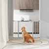 Dog Gate High White Safety Barrier Door Extensions CCS
