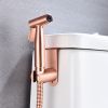 Dog Grooming Sprayer Handheld Toilet Bidet Spray Gun Rose Gold CCS