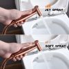 Dog Grooming Sprayer Handheld Toilet Bidet Spray Gun Rose Gold CCS