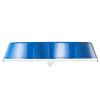 Vibrant Life Dog Double Diner Medium-Sized Bowls Blue