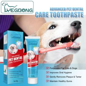 Toothpaste Dog Fresh Breath Tartar Cleaning Oral Care Edible