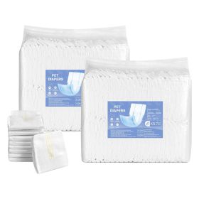 VEVOR Disposable Male Dog Diapers Super Absorbent Wrap XS Size 96 Count