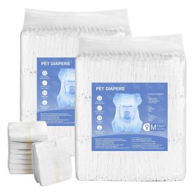 VEVOR Disposable Dog Diapers Super Absorbent Female M Size 144 Count
