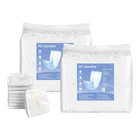 VEVOR Disposable Male Dog Diapers Super Absorbent S Size 96 Count