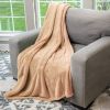 Luxury Plush Dog Blanket Cozy Faux Fur Throw Dog Soft Warm Reversible Fleece Bedding Couches Kennels Travel Comfort