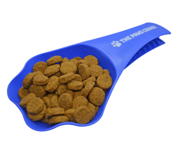 2in1 Paw-Shaped Durable Sturdy Dog Food Scoop/Clip (1 cup)