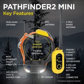 Dogtra PATHFINDER2 MINI GPS Dog Tracking Training System