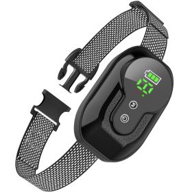 Dog Electric Training Rechargeable Smart Anti-Bark Collar Beep Vibration Shock Function 5 Intensity Levels