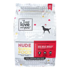 I and Love and You Red Meat Medley Raw Dog Food Grain Free Natural Holistic Kibble Healthy Protein Rich Nutrition with Probiotics Made in USA