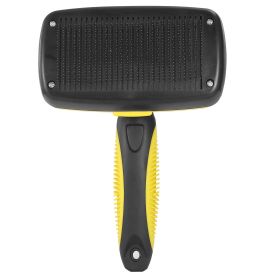 Self Cleaning Slicker Brush Dogs Grooming Shedding Tools