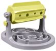 Pet Life Roto Paw Dog IQ Training Interactive Rotating Slow Dog Feeder Treat Dispensing Puzzle Enrichment Play