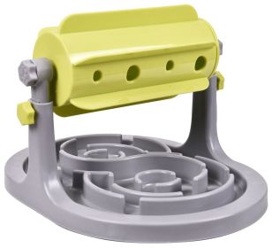 Pet Life Roto Paw Dog IQ Training Interactive Rotating Slow Dog Feeder