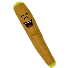 My Name is B Cute Stuffed Parody Blunt Dog Toy Funny Squeaky Weed Cool Plush Novelty 420 Gift