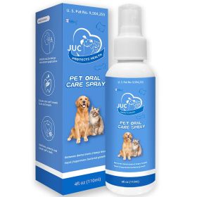 Dog Breath Freshener Teeth Cleaning Spray Oral Care Spray 4fl.oz