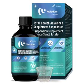 Total Health Advanced Supplement Suspension Dogs Natural Vitality Support Boost Liquid Formula