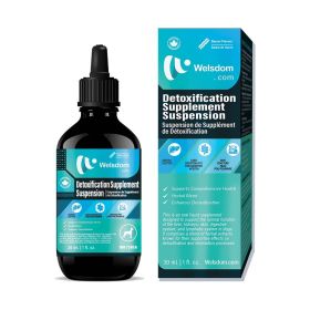 Detoxification Supplement Dogs Herbal Formula liver, kidneys, and lymphatic