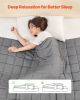 Weighted Calming Blanket Dog Anxiety Relief Heavy Comfort Sleep Aid Stress Reduction Durable Washable Soft Design
