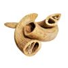Water Buffalo Horn Inner Core Dog Chew 100 Percent Natural High Protein Long Lasting Grain Free Dental Support Design