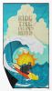 Caroline’s Treasures Surfer Dog Black French Bulldog Beach Towel Oversized Plush Quick Dry Premium Bath Pool Blanket Vibrant Soft Design