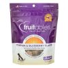Fruitables Pumpkin Blueberry Crunchy Treats Healthy Low Fat Natural Snack Digestion Support Energy Protein Fiber Dental Friendly Crunch