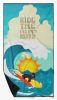 Caroline’s Treasures Surfer Dog Black Toy Poodle Beach Towel Oversized Plush Quick Dry Premium Bath Pool Blanket Vibrant Soft Design