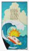 Caroline’s Treasures Surfer Dog Piebald English Bulldog Beach Towel Oversized Plush Quick Dry Premium Bath Pool Blanket Vibrant Soft