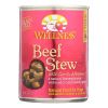 Wellness Beef Stew Carrots Potatoes Wet Dog Food Natural Homestyle Grain Free Protein Rich Savory Balanced Dinner Design