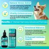 Herbal Harmony Advanced Liquid Supplement Stress Relief Vitality Immune Support Healthy Skin Dogs Daily Wellness Multivitamin Formula