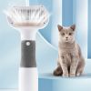 Dog Hair Dryer Low Noise 600W 3 Temp Adjustable Grooming Gray CCS