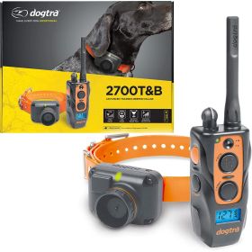 Dogtra 2700T&B Long Range Waterproof E-Collar Beeper Tracking System Vibration Pager Multi-Dog Accurate
