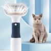 Dog Hair Dryer Low Noise 600W 3 Temp Adjustable Grooming Navy CCS
