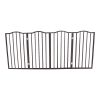 Dog Gate Freestanding Folding Wooden Barrier Doorways Stairs CCS