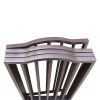 Dog Gate Freestanding Folding Wooden Barrier Doorways Stairs CCS