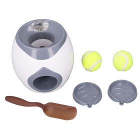 Dog Feeding Machine 2 Tennis Balls Throwing Machine Training CCS