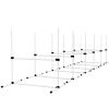 Dog Agility Set 6-Piece Adjustable Jump Bars Carry Bag Obstacles CCS