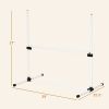 Dog Agility Set 6-Piece Adjustable Jump Bars Carry Bag Obstacles CCS
