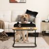 Dog Bowls Stainless Steel with Stand 2 Raised Bowls Elevated Feeder CCS