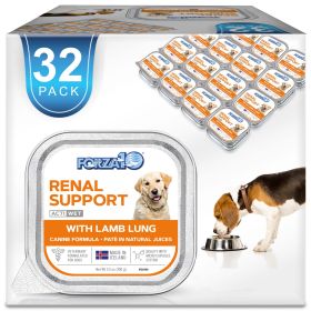 Forza10 Actiwet Dog Food Renal Specialty Diet Low Phosphorus Case 32 Tubs