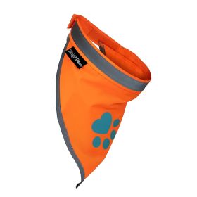 Safetypup XD Orange Dog Bandana High Visibility Reflective Size XL