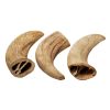 Water Buffalo Horn Core Chew Long Lasting 100 Percent Natural Dental 2 Pack CCS