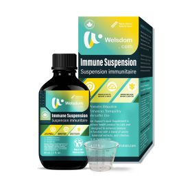 Welsdom Immune Suspension Supplement Oral Liquid Health Wellness Dropper 2 fl oz