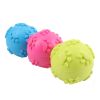 Dog Toy Ball TPR Rubber 2-1/2 Inch Noisemaker Fetch Chase High Bounce 3 Pcs CCS