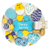 Bonne et Filou Dog Treat Gift Box Easter Spring Themed Luxury 6 Count