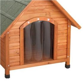 Ware Premium Plus Dog House Door Flap Weather Block Medium Clear Flexible Vinyl