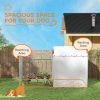 Dog Kennel Chain Link UV-Resistant Cover 13.1' x 7.5' x 7.5' CCS