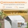 Dog Kennel Chain Link UV-Resistant Cover 13.1' x 7.5' x 7.5' CCS