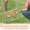 Dog Kennel Chain Link UV-Resistant Cover 13.1' x 7.5' x 7.5' CCS